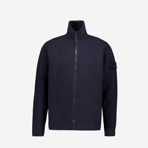 Stone Island Ghost N.C Zip Sweatsirt Navy