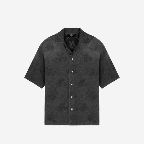 REPRESENT Towelling Shirt - Jet Black