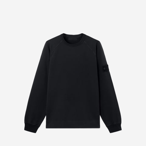 STONE ISLAND GHOST BLACK SWEATSHIRT