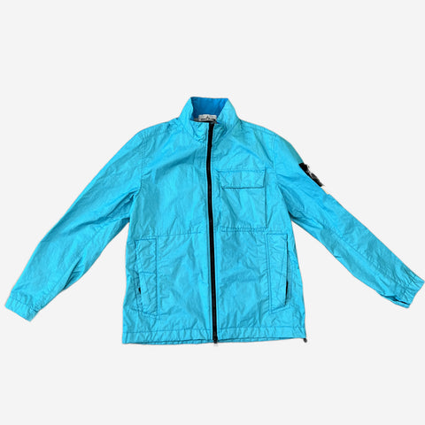 Stone Island Garment Dyed Crinkle Reps Jacket Green