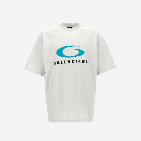 Balenciaga Logo white T-Shirt