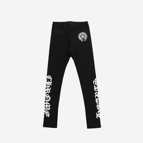 CHROME HEARTS LEGGINS BLACK