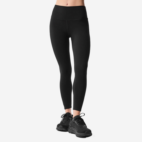 ALO YOGA Alosoft High-Waist 7/8 Highlight Legging BLACK