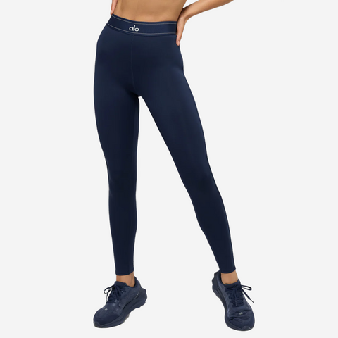 alo yoga Airlift High-Waist Suit Up Legging navy