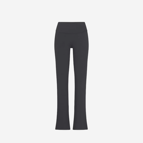SKIMS Cotton Jersey Foldover Pants Ash