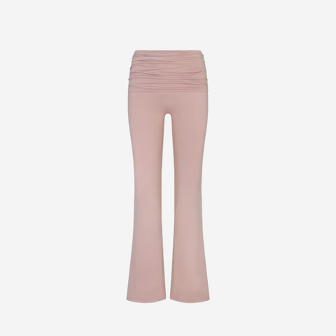 Nike SKIMS MATTE FOLDOVER SLIM FLARE LEGGING HIMALAYAN