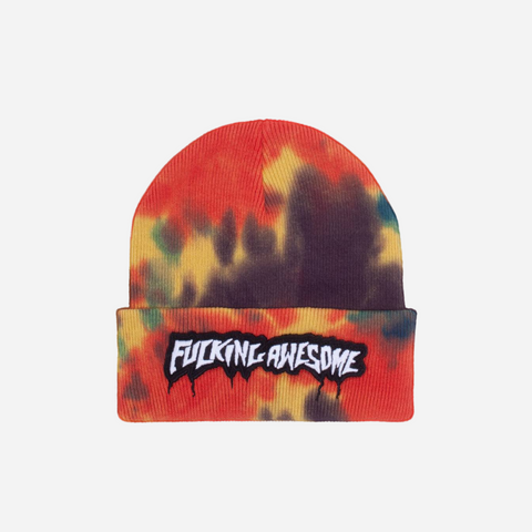 FUCKING AWESOME VELCRO STAMP CUFF BEANIE