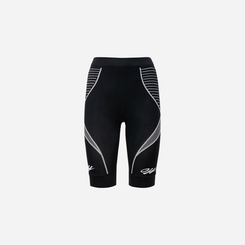 Off-White Logo Print Panelled Cycling Shorts