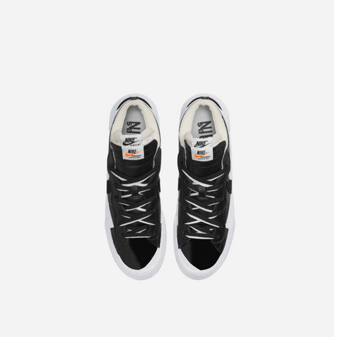 Nike x Sacai Blazer Low "Black Patent Leather"