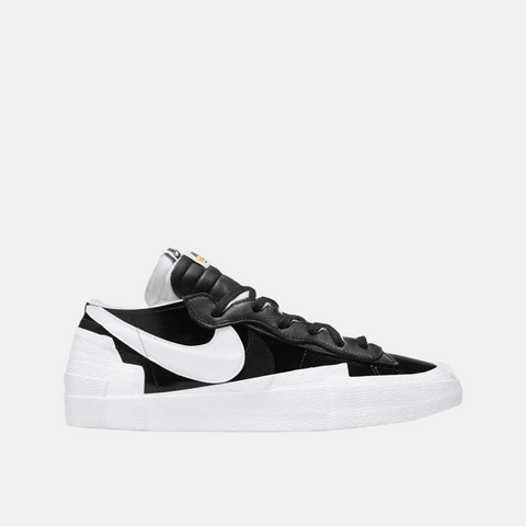 Nike x Sacai Blazer Low "Black Patent Leather"