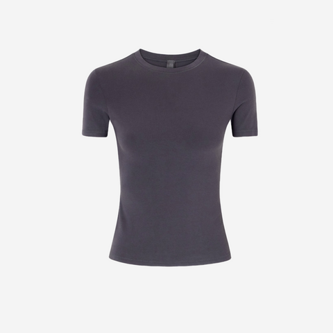 SKIMS cotton jersey T-shirt Ash