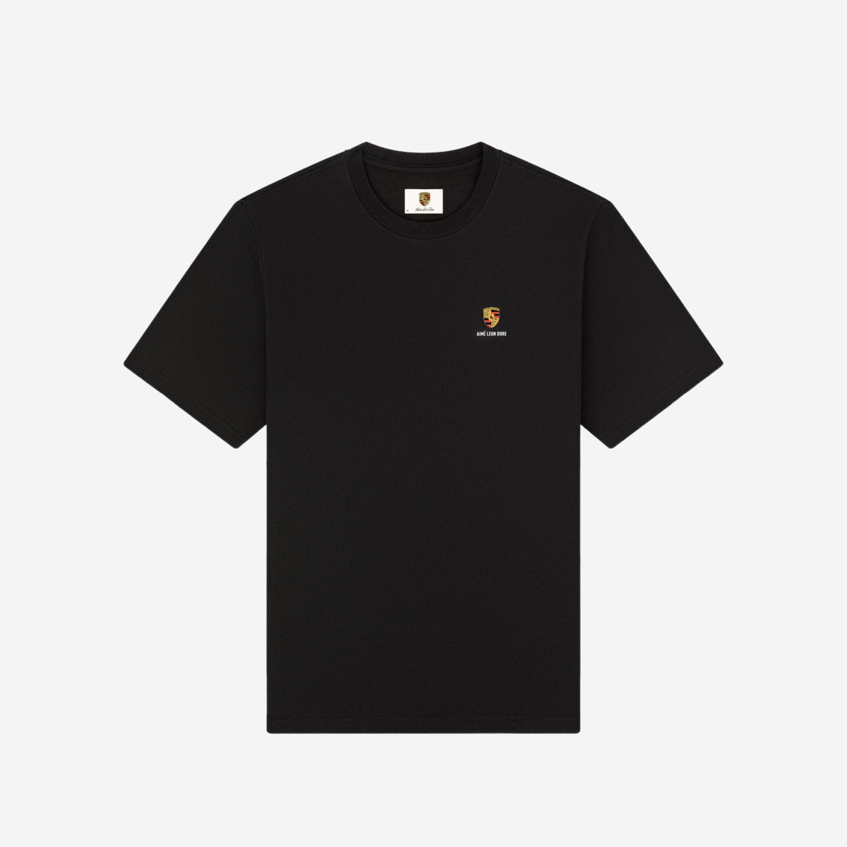 PORSCHE X AIME LEON DORE FLEET T-SHIRT BLACK – Storage Store