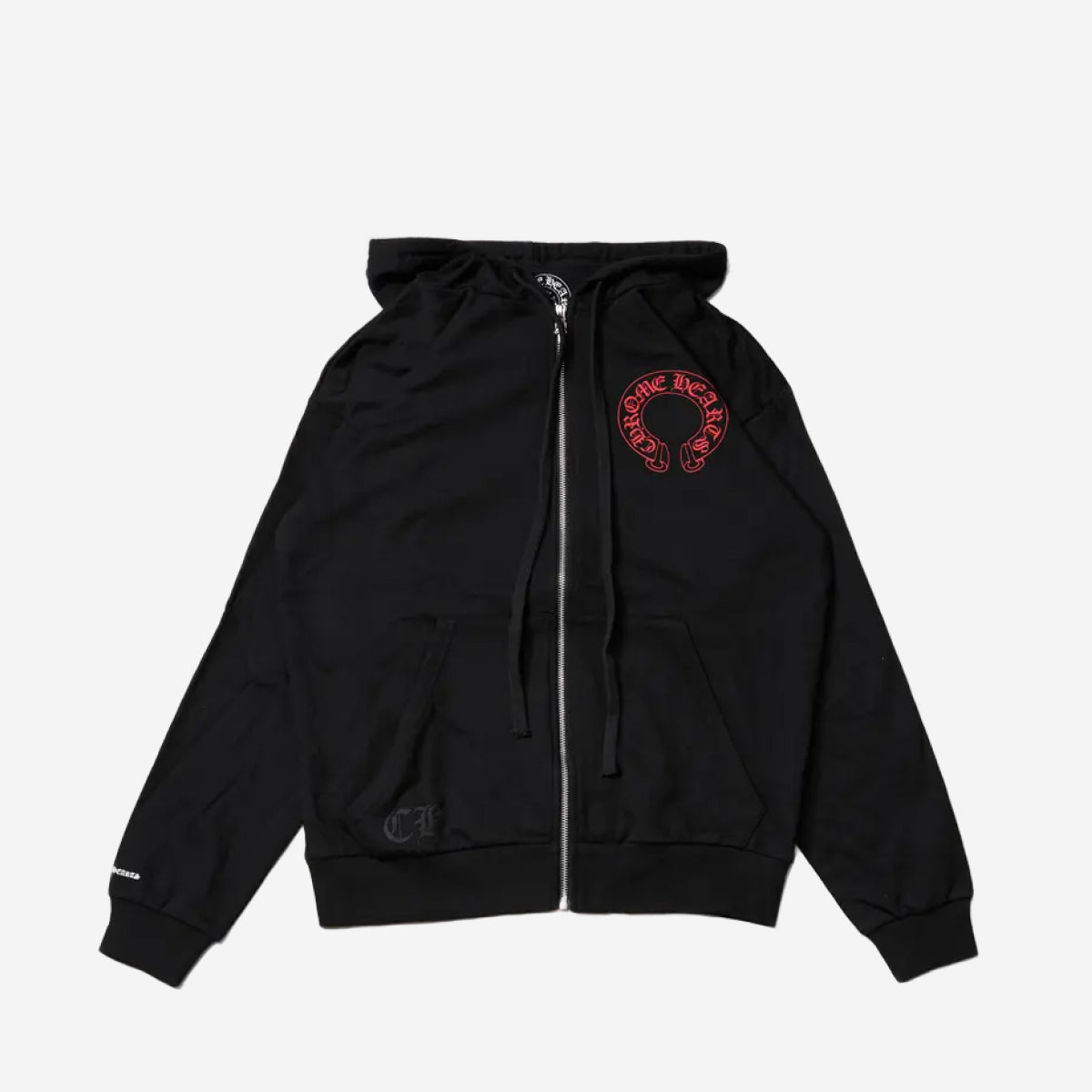 CHROME HEARTS CEMETERY BLACK ZIP HOODIE – Storage Store