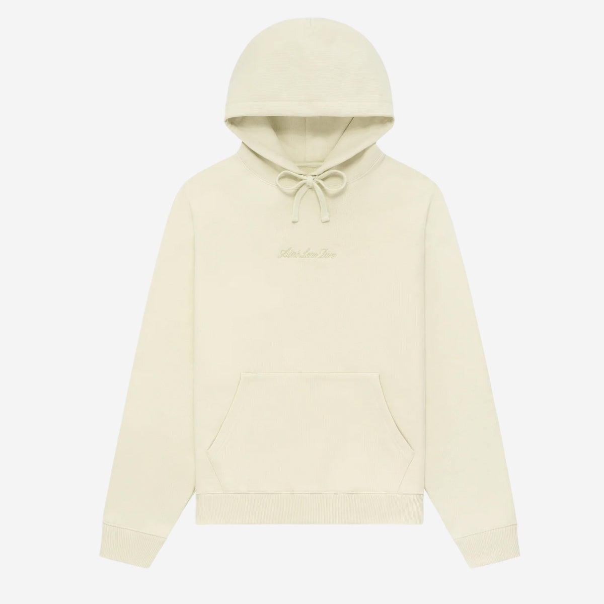 AIME LEON DORE Embroidered Logo Hoodie ALOE WASH – Storage Store